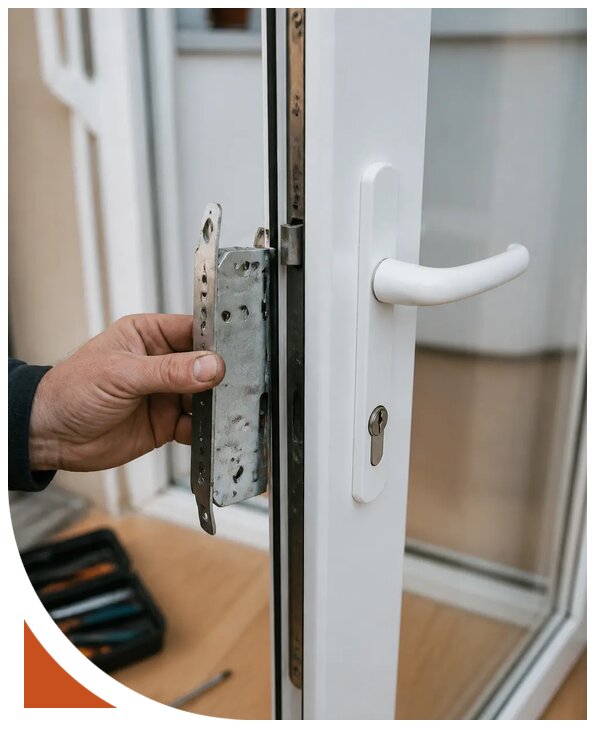 Ремонт замка пластиковой двери в Димитровграде от 2576 р. | Разлок-Дмт